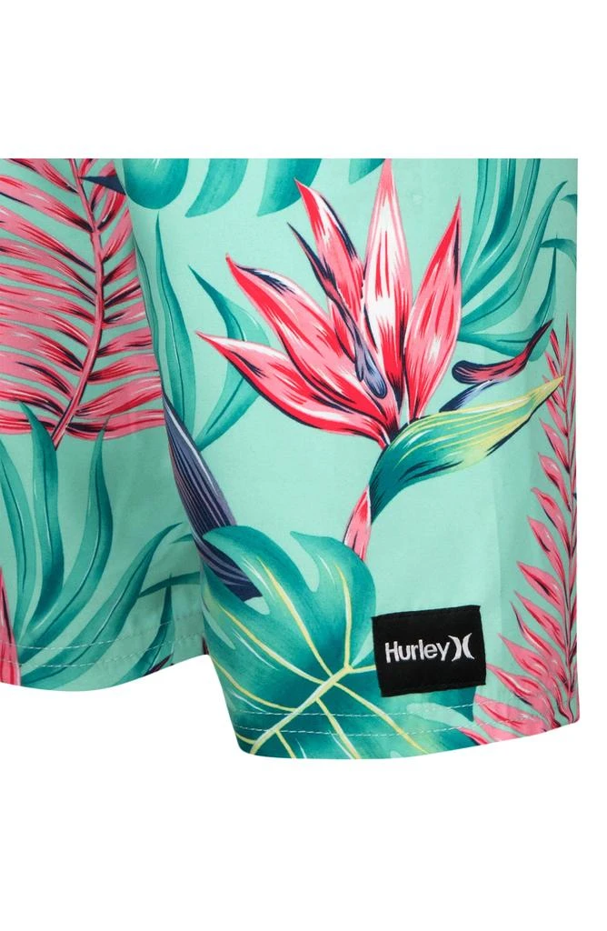 商品Hurley|Kids' Tropical Palm Swim Trunks,价格¥64,第3张图片详细描述