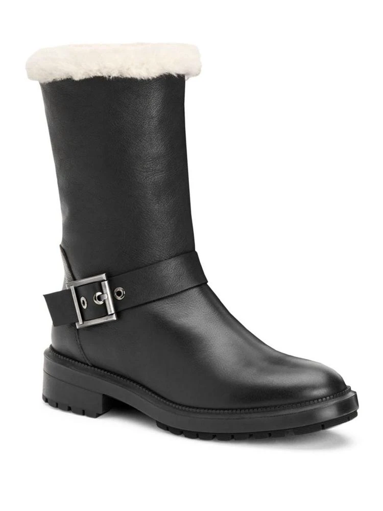 商品Aquatalia|Leda Shearling & Leather Boots,价格¥1785,第1张图片