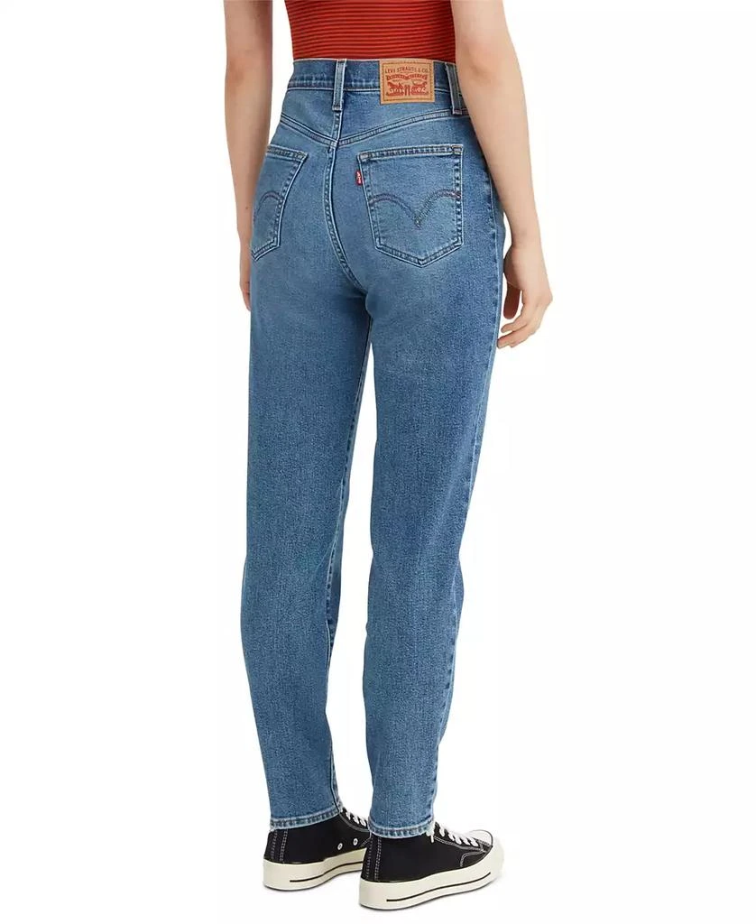 商品Levi's|High-Waist Casual Mom Jeans,价格¥423,第2张图片详细描述