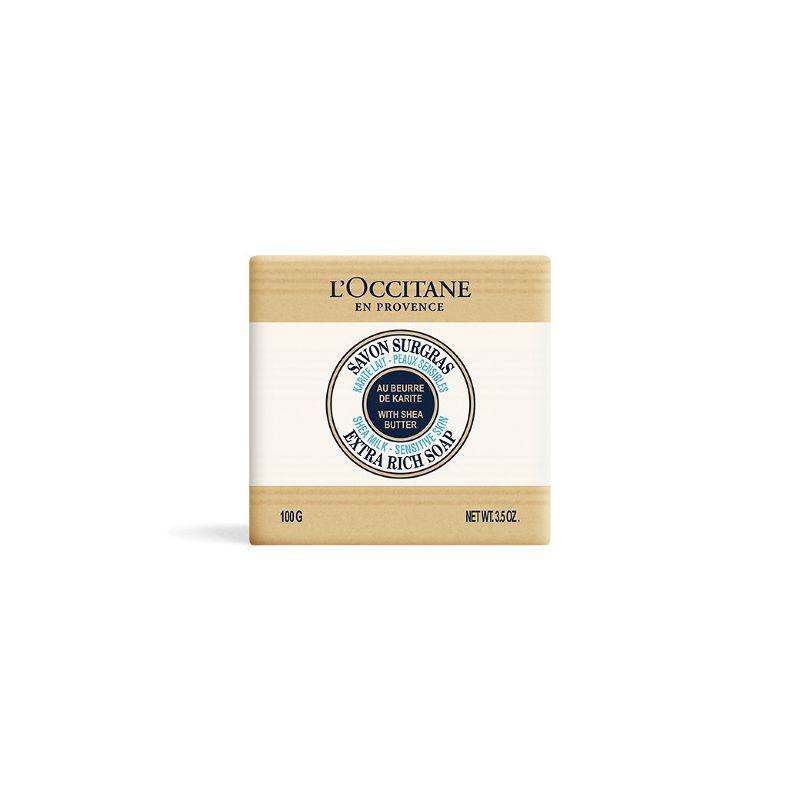 商品L'Occitane|韩国直邮L'occitane欧舒丹清爽顺滑不油腻乳木果油香皂100g牛奶,价格¥154,第1张图片