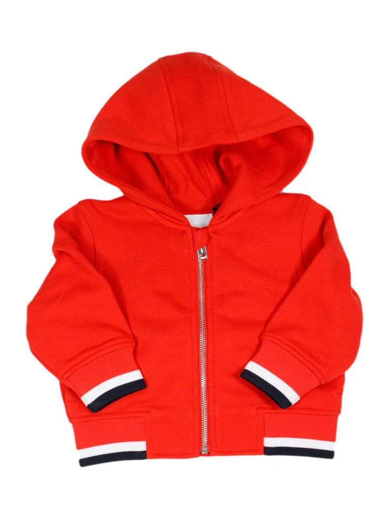 商品Burberry|Burberry Kids Long-Sleeved Zipped Hoodie,价格¥1507,第1张图片