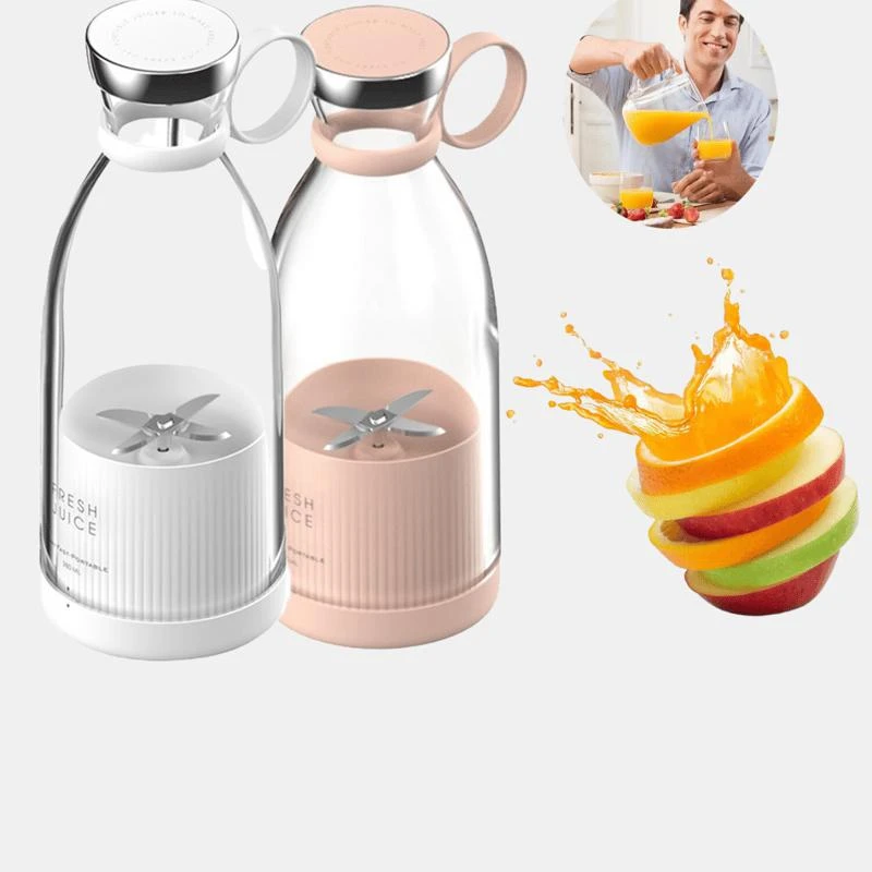 商品Vigor|Rechargeable Portable Juicer Blender Wireless Juicer Blender Cup 3 Sets,价格¥741,第2张图片详细描述