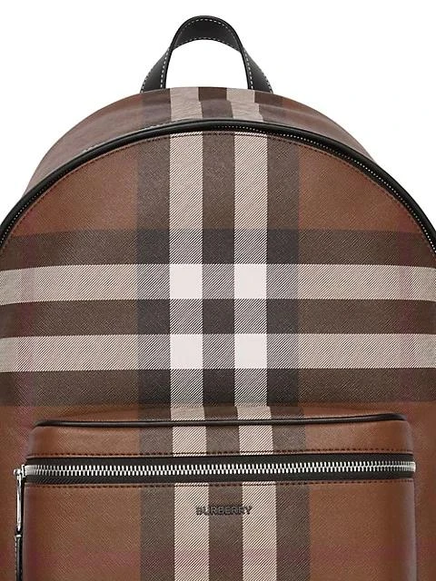 商品Burberry|Jett Check Logo Backpack,价格¥9670,第5张图片详细描述