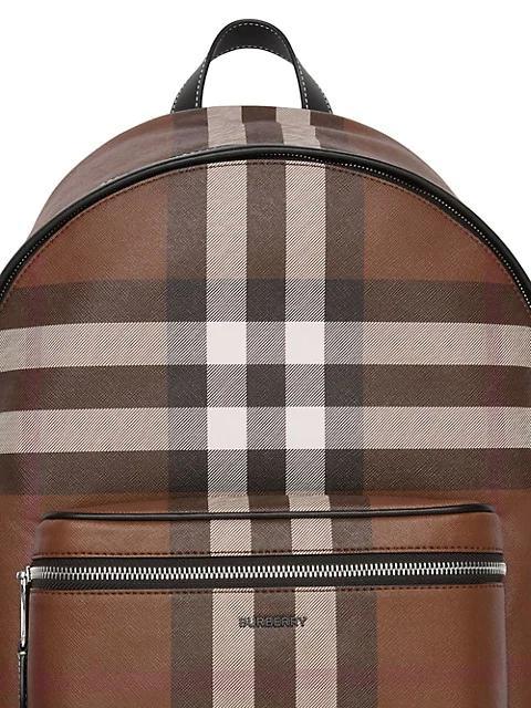 商品Burberry|Jett Check Logo Backpack,价格¥9533,第7张图片详细描述