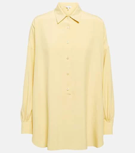 商品Loro Piana|Sveva真丝府绸衬衫,价格¥16363,第1张图片