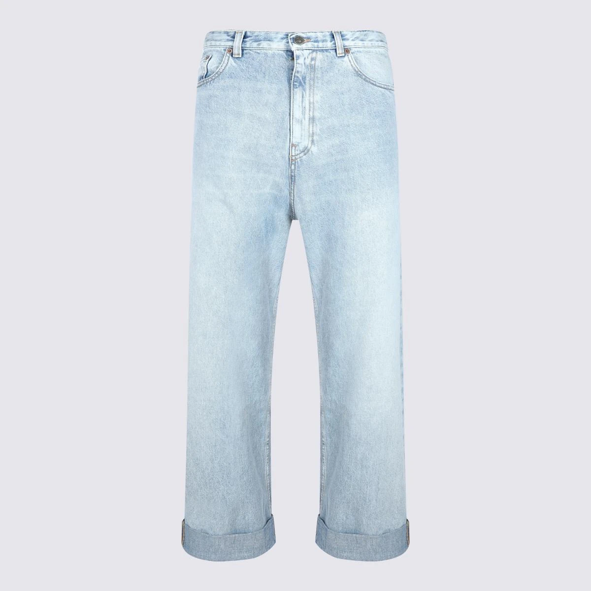 商品【商品预售15天发货】 Valentino|Valentino 男士牛仔裤 6V3DE04GARE508 蓝色,价格¥4713,第1张图片