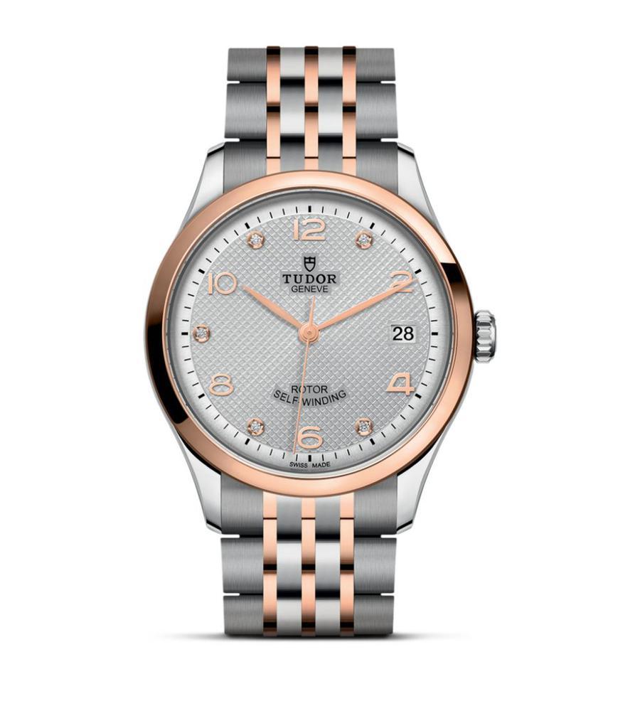 商品Tudor|1926 Stainless Steel, Rose Gold and Diamond Watch 36mm,价格¥24622,第1张图片