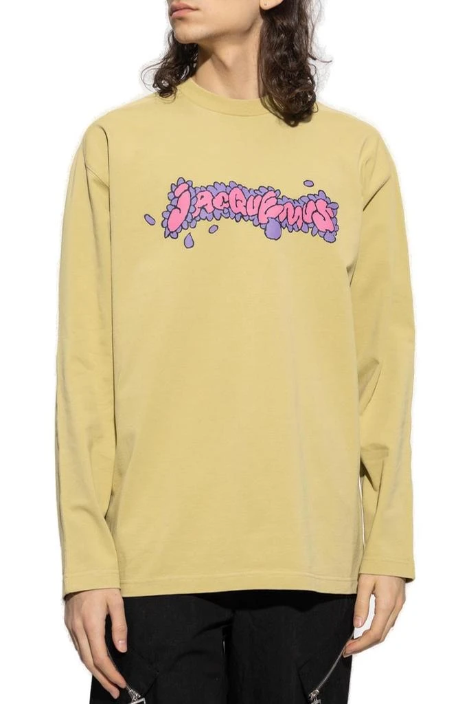 商品Jacquemus|Jacquemus Logo Printed Long Sleeved T-Shirt,价格¥862,第2张图片详细描述