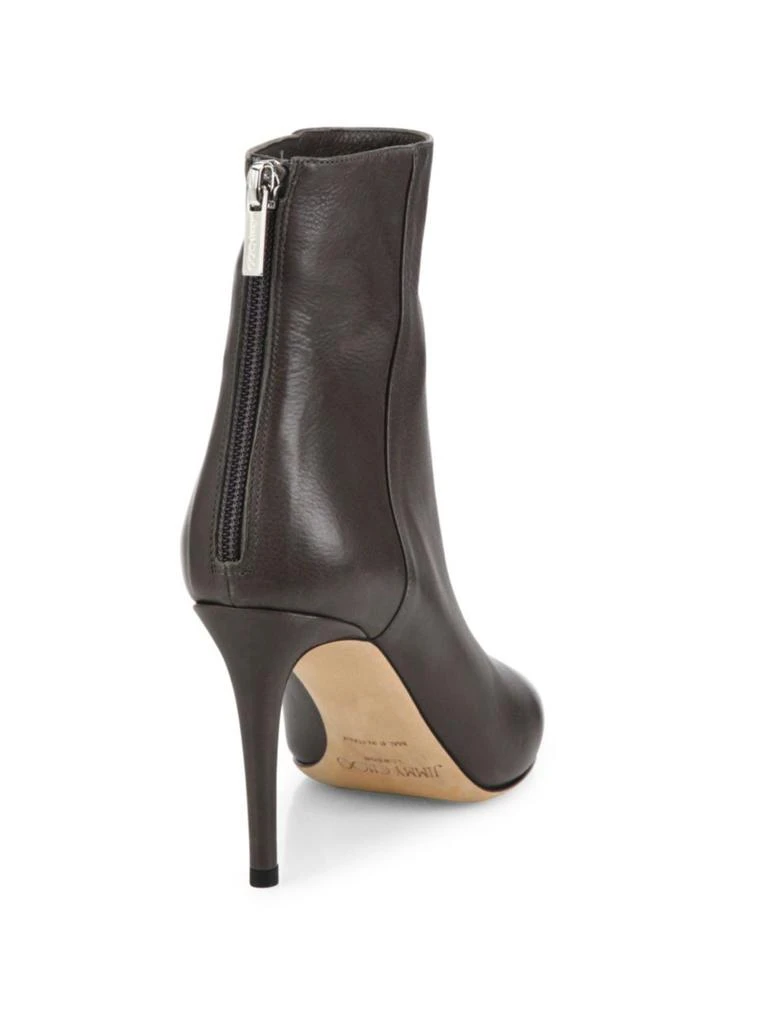 商品Jimmy Choo|Duke 85 Leather Booties,价格¥2683,第2张图片详细描述