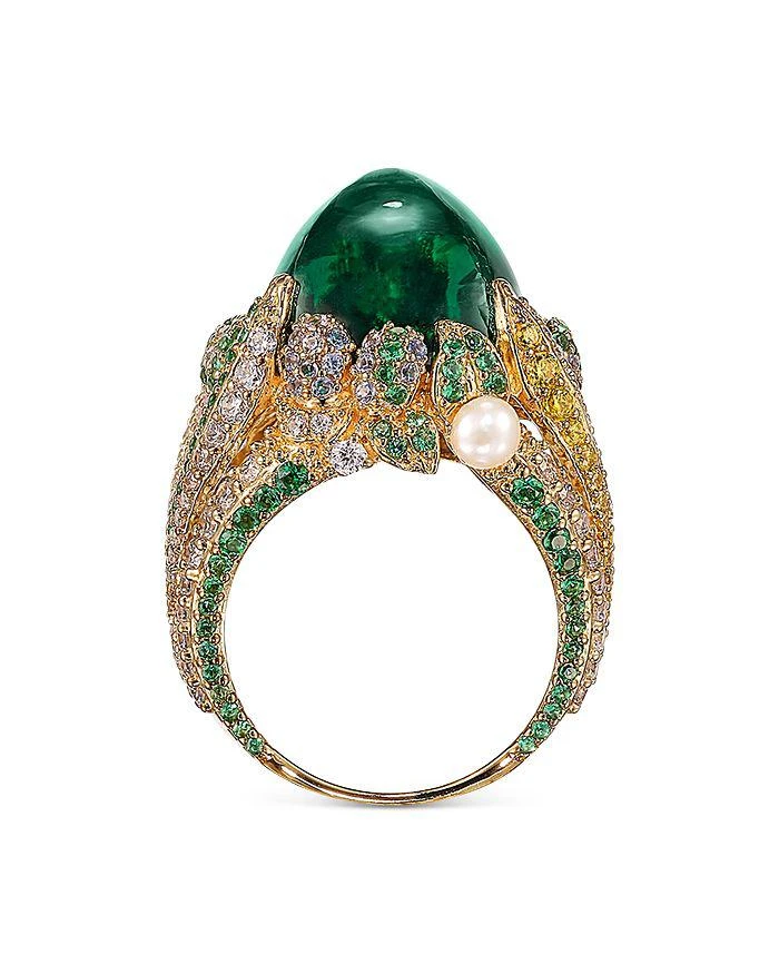 商品Anabela Chan|Dark Forest Cultured Freshwater Pearl & Multi Simulated Stone Sugarloaf Berry Ring,价格¥9553,第3张图片详细描述