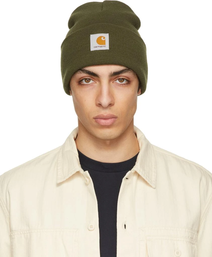 商品Carhartt WIP|Green Watch Beanie,价格¥280,第1张图片