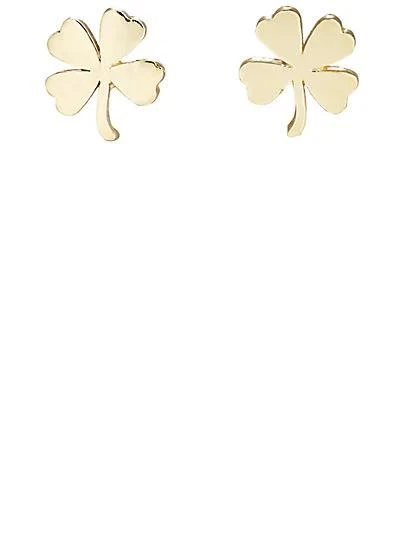 商品Jennifer Meyer|Mini Clover Studs,价格¥2326,第1张图片