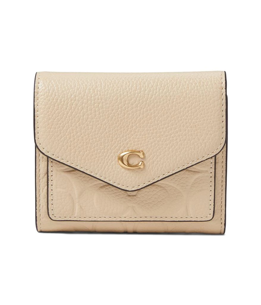 商品Coach|Signature Leather Wyn Small Wallet,价格¥785,第1张图片