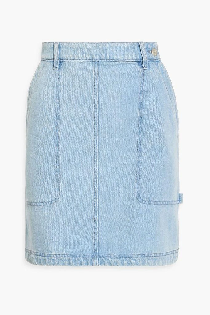 商品Kenzo|Appliquéd faded denim mini skirt,价格¥1059,第1张图片