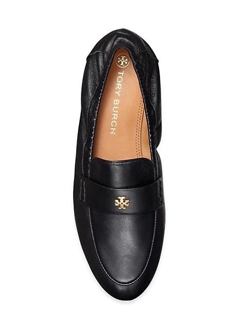 商品Tory Burch|Logo Leather Ballet Loafers,价格¥2190,第6张图片详细描述