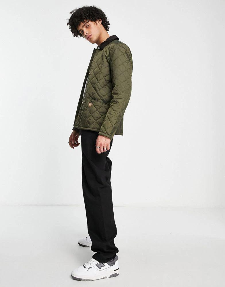 商品Barbour|Barbour Beacon Starling quilted jacket in olive,价格¥667,第4张图片详细描述