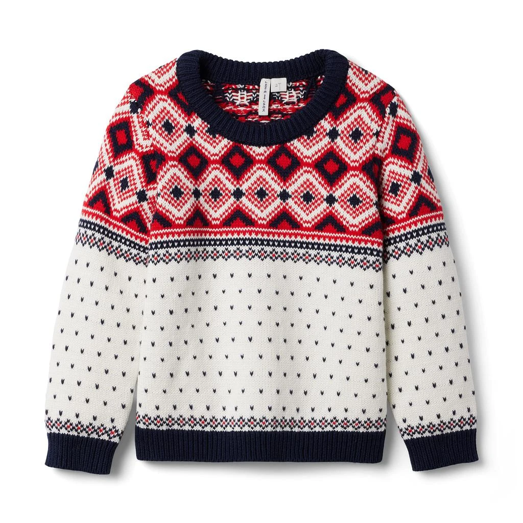 商品Janie and Jack|Fair Isle Sweater (Toddler/Little Kids/Big Kids),价格¥479,第1张图片