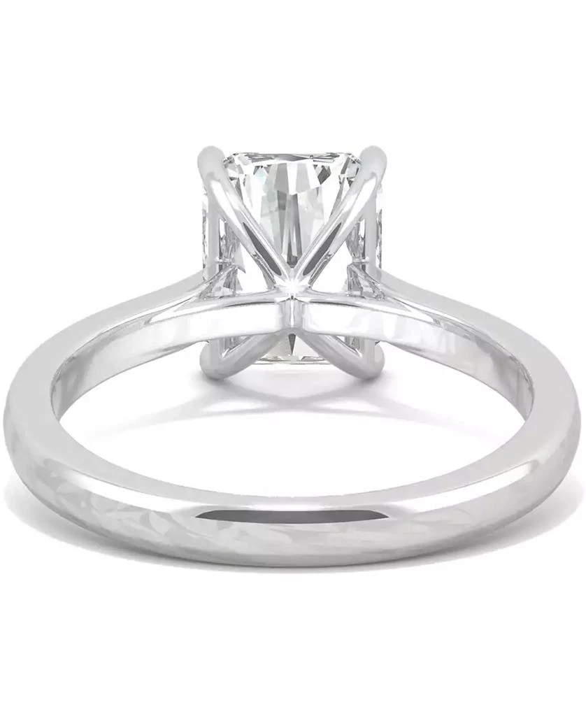 Moissanite Radiant Engagement Ring (2-7/8 ct. t.w. DEW) in 14k White Gold 商品