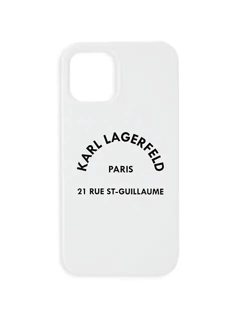 商品Karl Lagerfeld Paris|Karl Liquid Silicone iPhone 12/12 Pro Case,价格¥150,第1张图片