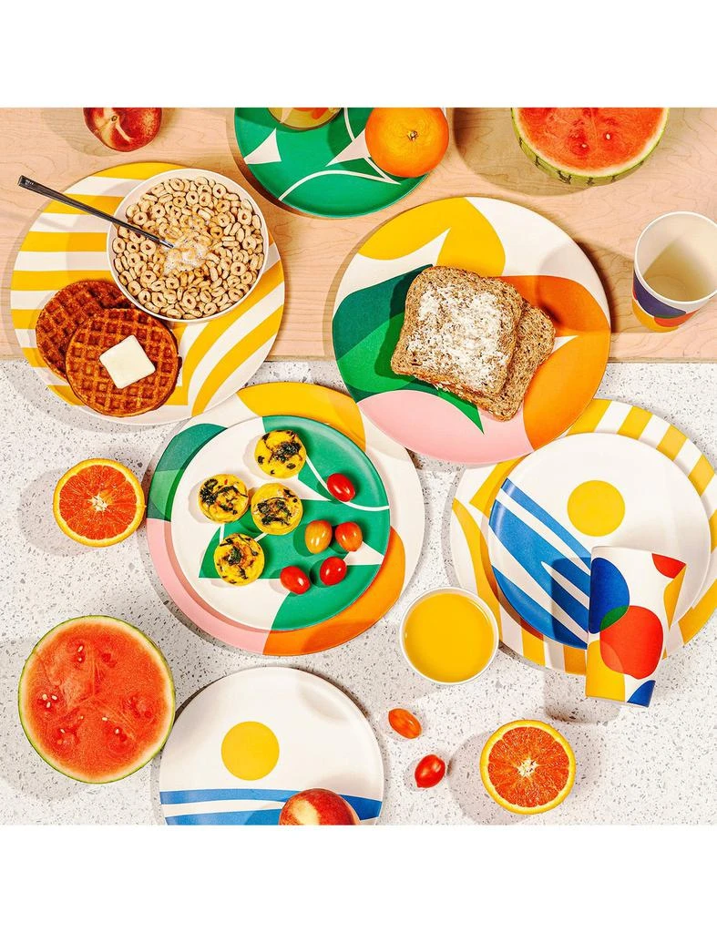 商品[二手商品] POKETO|Bamboo Dinner Plate Set – Flora,价格¥137,第2张图片详细描述