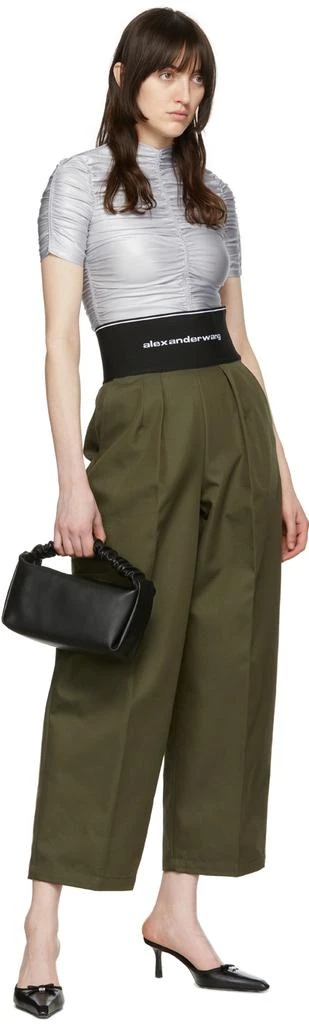 商品Alexander Wang|黑色 Viola 65 穆勒鞋,价格¥4595,第5张图片详细描述