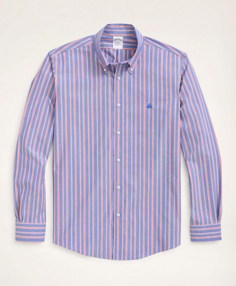 商品Brooks Brothers|布克兄弟经典款条纹休闲衬衫,价格¥368,第1张图片