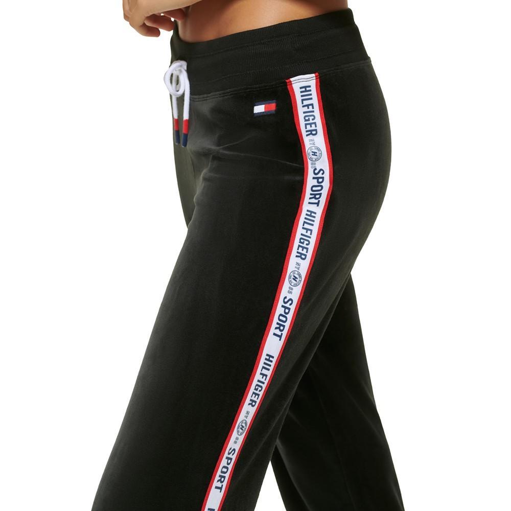 商品Tommy Hilfiger|Women's Velour High Rise Jogger Pants,价格¥257,第4张图片详细描述