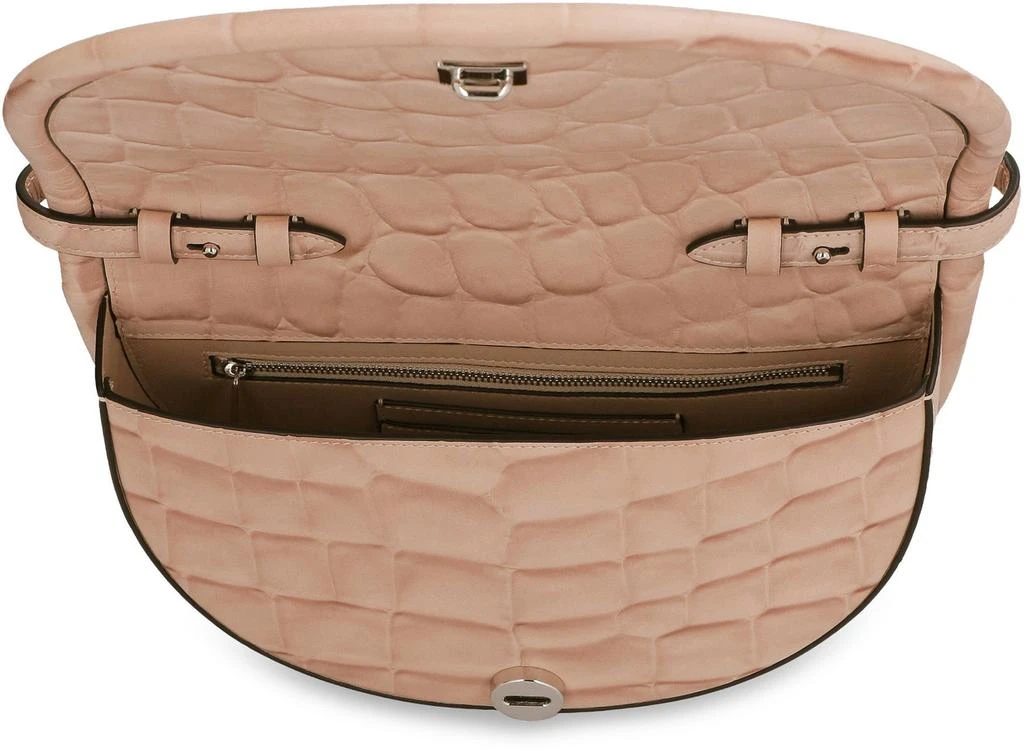 商品Salvatore Ferragamo|Salvatore Ferragamo Aura Chain-Linked Shoulder Bag,价格¥13400,第5张图片详细描述