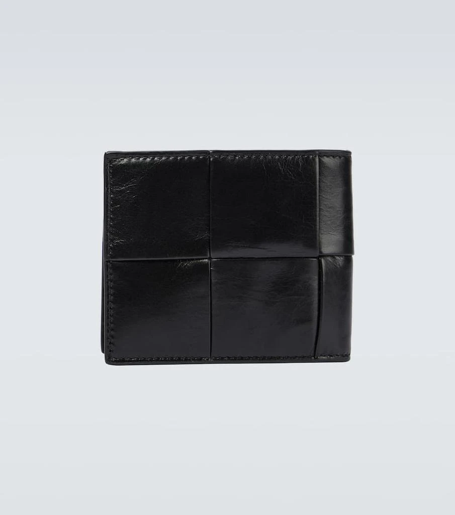 商品Bottega Veneta|Intreccio编织皮革钱包,价格¥5582,第3张图片详细描述