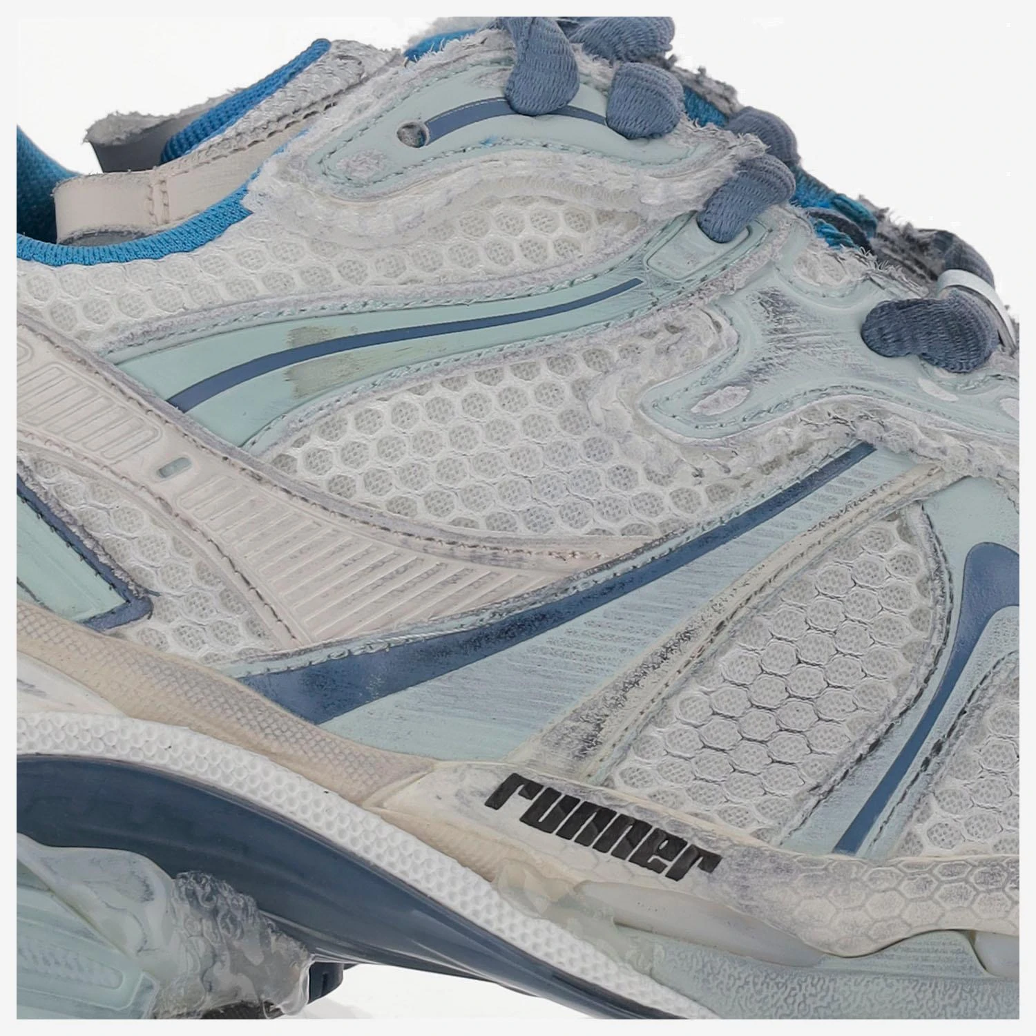 商品Balenciaga|Balenciaga 男士运动鞋 779066W3RXP9402 灰色,价格¥7507,第6张图片详细描述