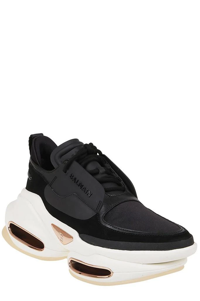 商品Balmain|Balmain B-Bold Lace-Up Sneakers,价格¥4039,第2张图片详细描述