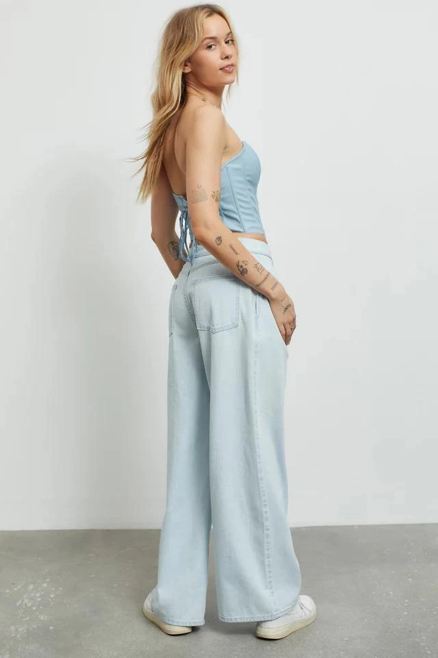 商品BDG|BDG Loose Pleat Trouser Jean,价格¥151,第4张图片详细描述
