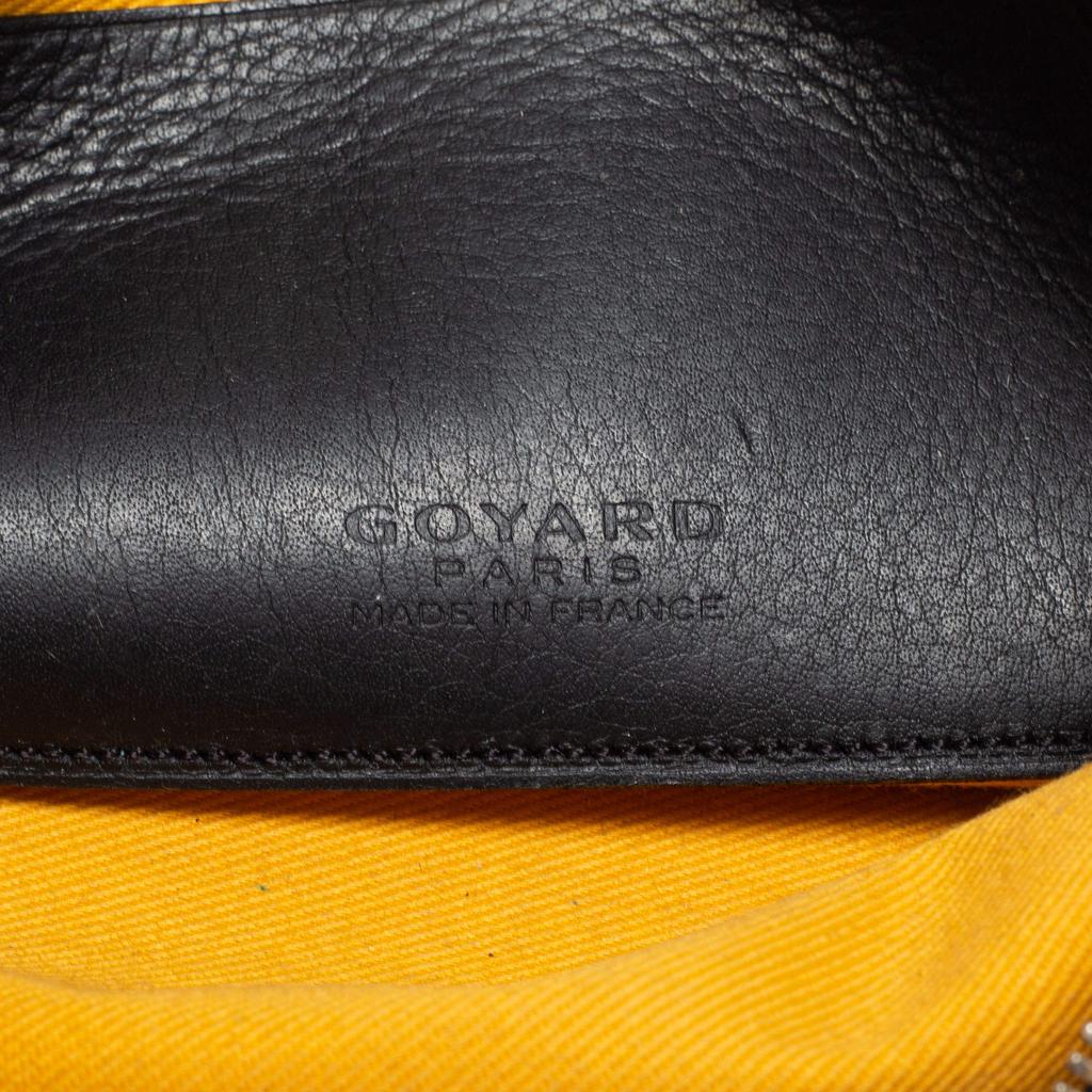 Goyard Black Goyardine Coated Canvas PM Senat Clutch商品第10张图片规格展示