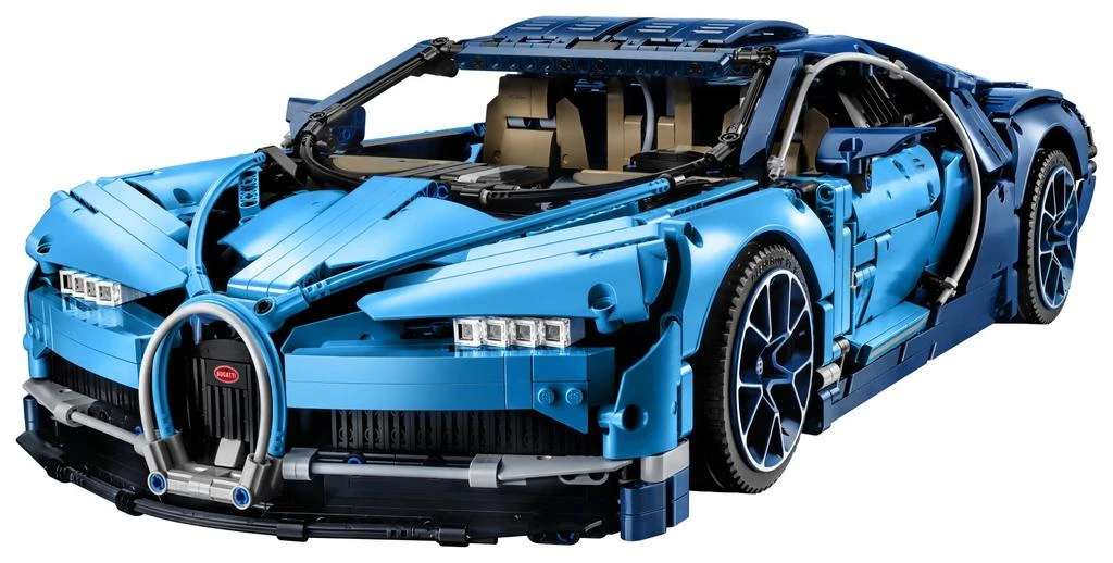 商品LEGO|LEGO Technic Bugatti Chiron 42083 Race Car Building Kit and Engineering Toy, Adult Collectible Sports Car with Scale Model Engine (3599 Pieces),价格¥4212,第2张图片详细描述