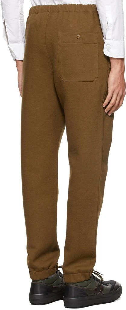 商品Lemaire|Khaki Fleece Lounge Pants,价格¥1144,第3张图片详细描述