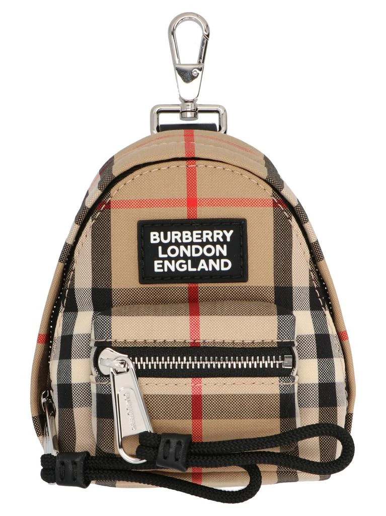 商品Burberry|Burberry Vintage Check Backpack Charm,价格¥1242,第1张图片