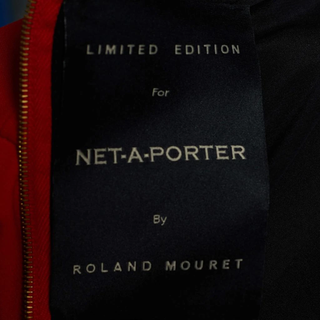商品[二手商品] ROLAND MOURET|Roland Mouret Red Crepe Colston One Shoulder Jumpsuit S,价格¥1112,第5张图片详细描述