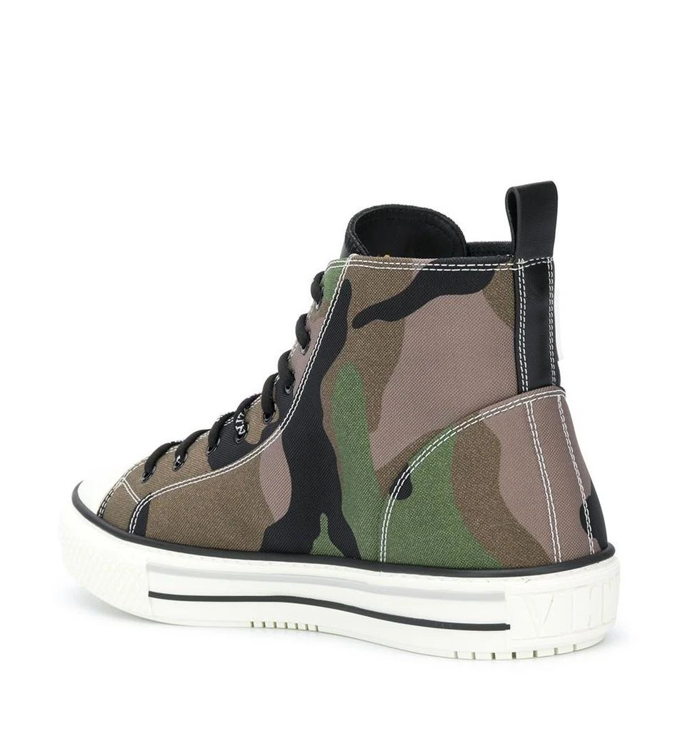 商品Valentino|VALENTINO VLTN Giggies Camo High-Top Sneakers,价格¥4066,第3张图片详细描述