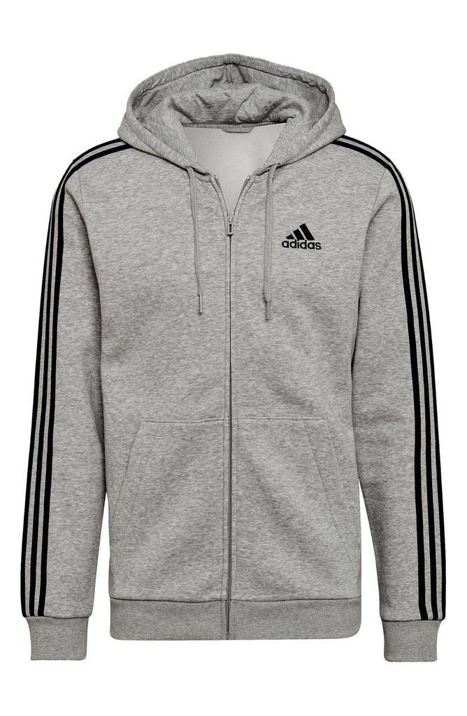 商品Adidas|Essentials Fleece 2-Stripe Full Zip Hoodie,价格¥369,第1张图片