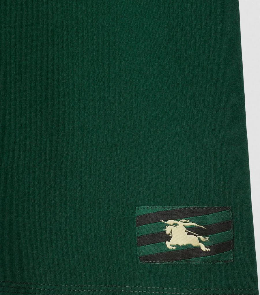 商品Burberry|Equestrian Knight Patch T-Shirt,价格¥3830,第3张图片详细描述