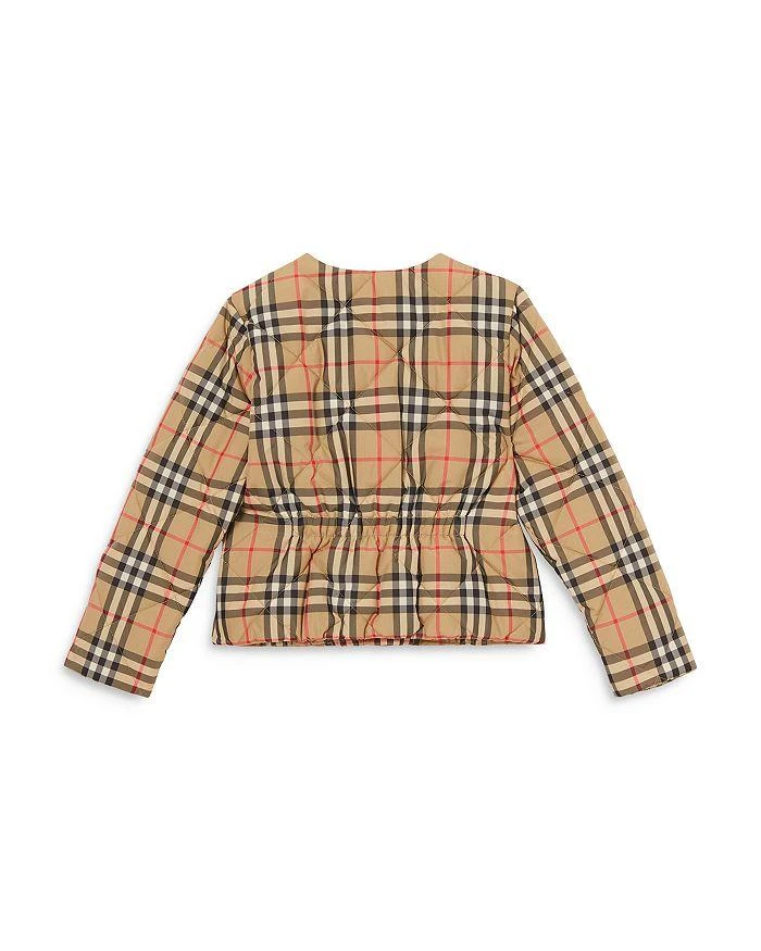 商品Burberry|Girls' Abigail Check Jacket - Big Kid,价格¥4572,第3张图片详细描述