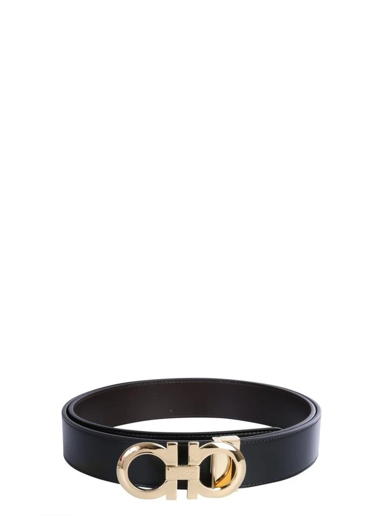 商品Salvatore Ferragamo|Ferragamo Gancini Reversible Buckle Belt,价格¥3125,第1张图片