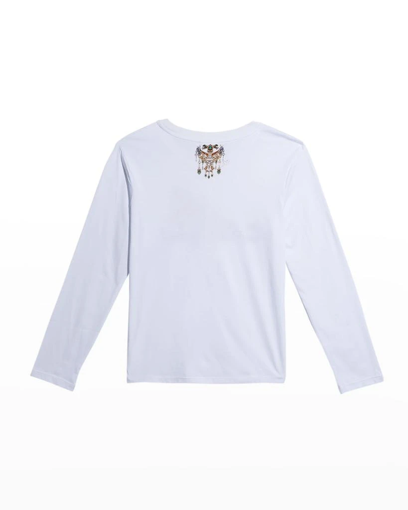 商品Camilla|Girl's Graphic Tiger Logo-Print Top, Size 12-14,价格¥301,第2张图片详细描述