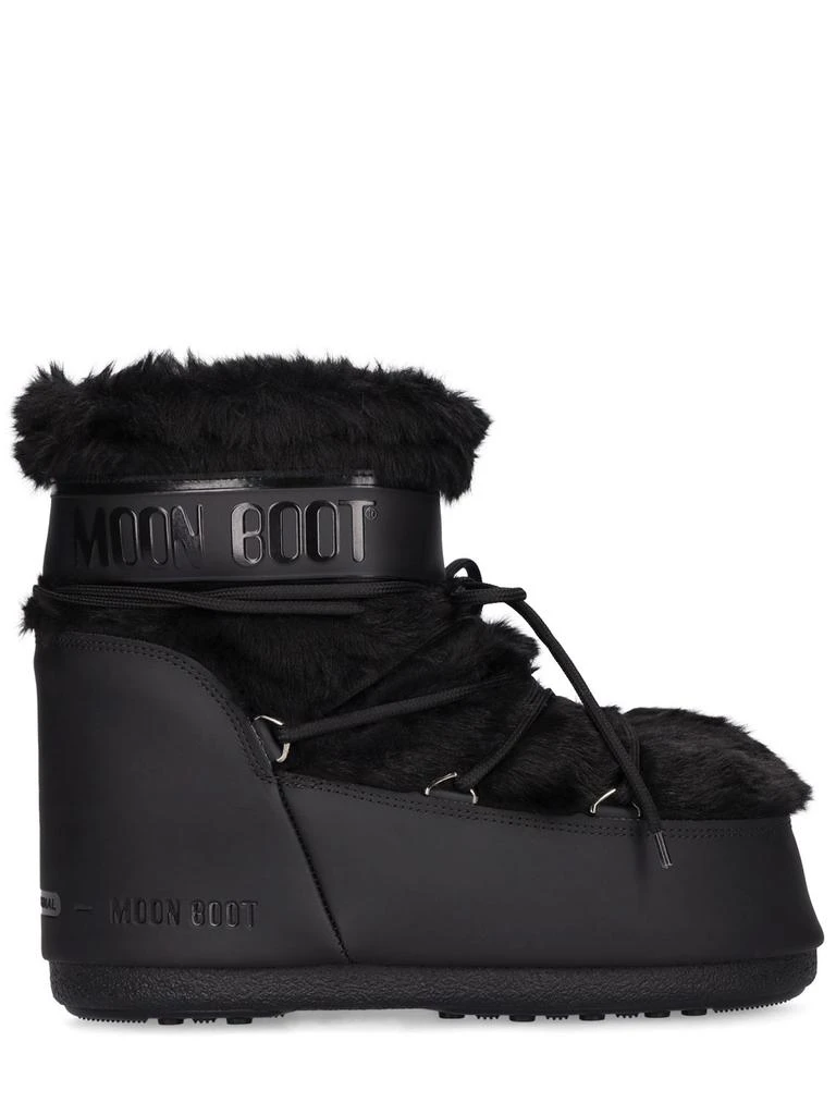 商品Moon Boot|Low Icon Faux Fur Moon Boots,价格¥1605,第1张图片