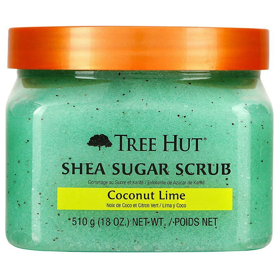 商品Tree Hut|Ultra Hydrating and Exfoliating Scrub for Nourishing Essential Body Care Coconut Lime,价格¥41,第1张图片