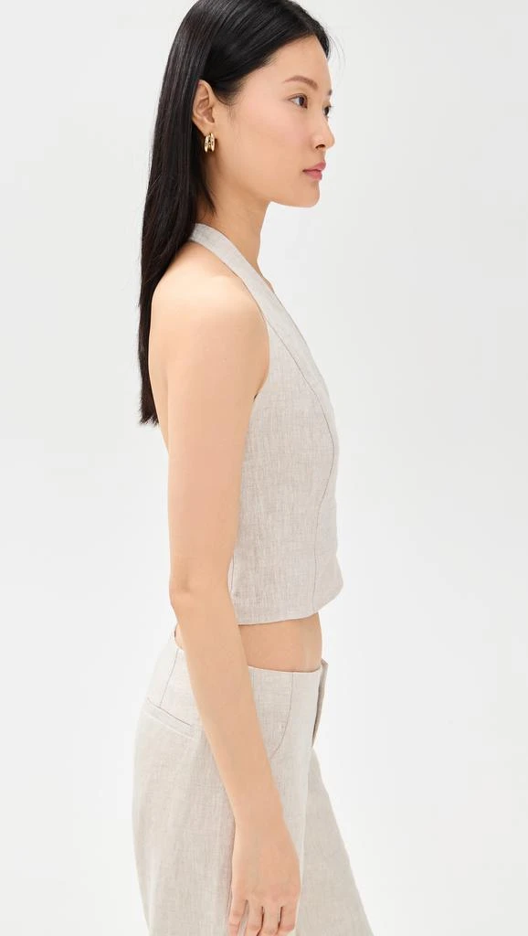 商品Reformation|Sasha Linen Top,价格¥965,第3张图片详细描述