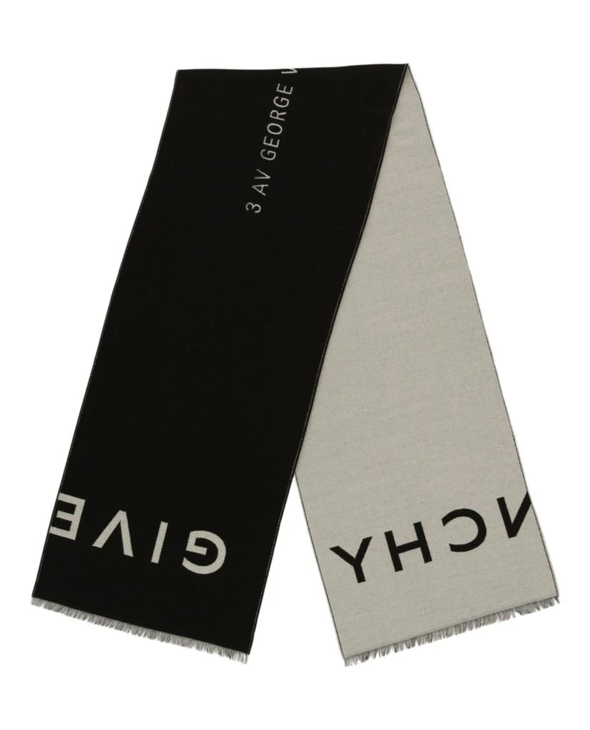 商品Givenchy|女式 Address系列 徽标羊毛围巾,价格¥967,第2张图片详细描述