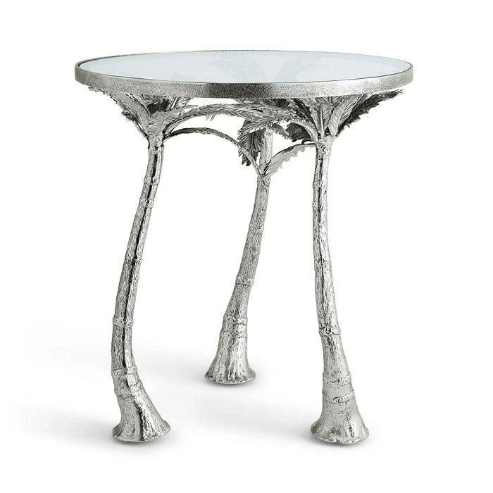 商品Michael Aram|Palm Accent Table,价格¥11940,第1张图片详细描述