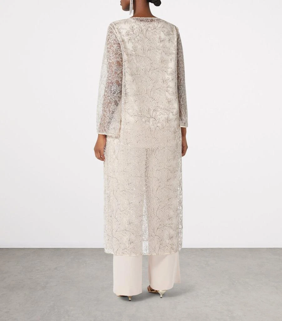 商品Marina Rinaldi|Lace Long Clarino Tunic,价格¥5936,第3张图片详细描述