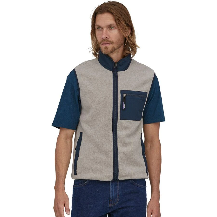 商品Patagonia|Classic Synchilla Fleece Vest - Men's,价格¥586,第1张图片详细描述